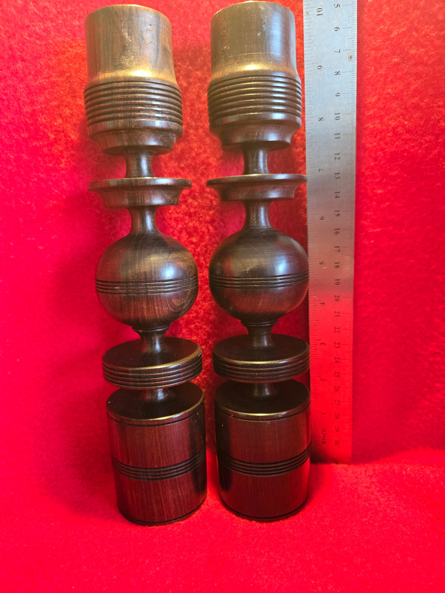 African Candle -stick holders