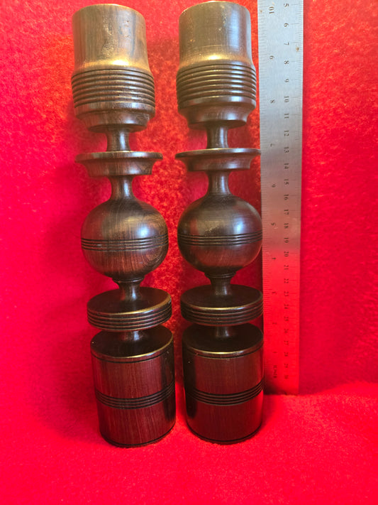 African Candle -stick holders