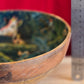 Jungle scene mango wood bowl, India
