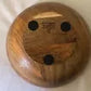 Jungle scene mango wood bowl, India
