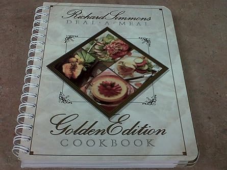 Richard Simmons Deal A Meal Golden Edition Cook Book