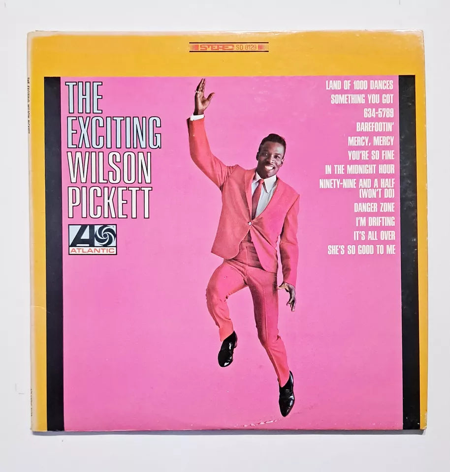 WILSON PICKETT-THE EXCITING WILSON PICKETT-1966-SD 8129-1ST PRESSING-VINYL