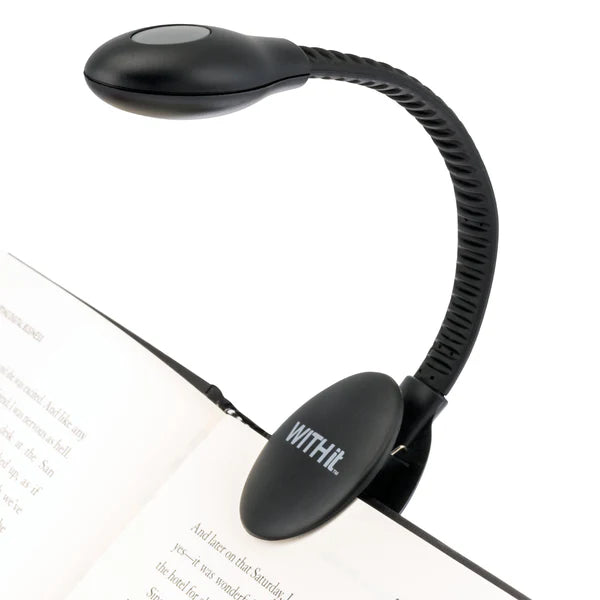 Charge LED Book Light Clip On