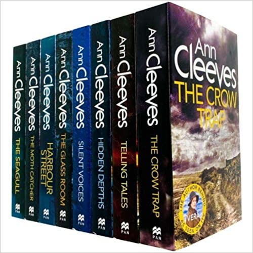 Ann Cleeves TV Vera Stanhope Series Collection 8 Books Set